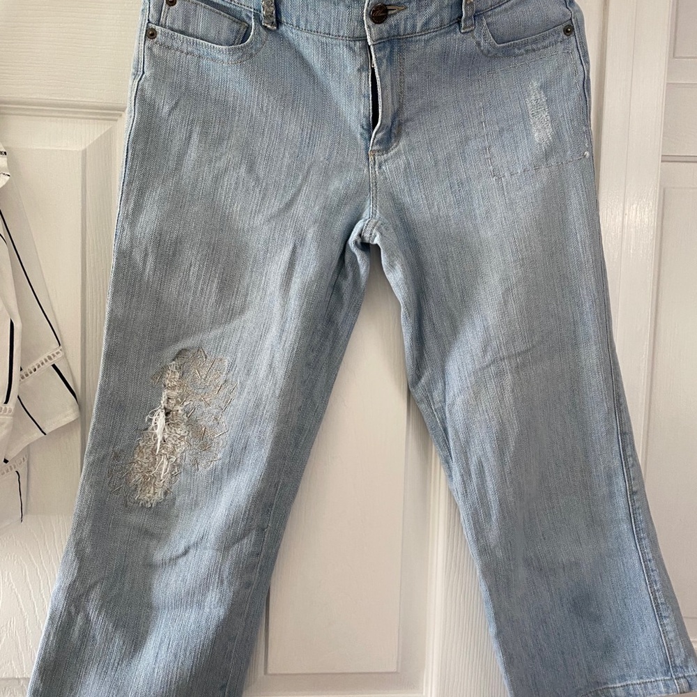 Cropped jeans